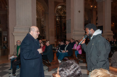 Domenica 9 marzo 2025 nella Cattedrale di Reggio Emilia l'Arcivescovo Giacomo Morandi ha presieduto il rito elezione dei catecumeni. Foto di Giuseppe Maria Codazzi